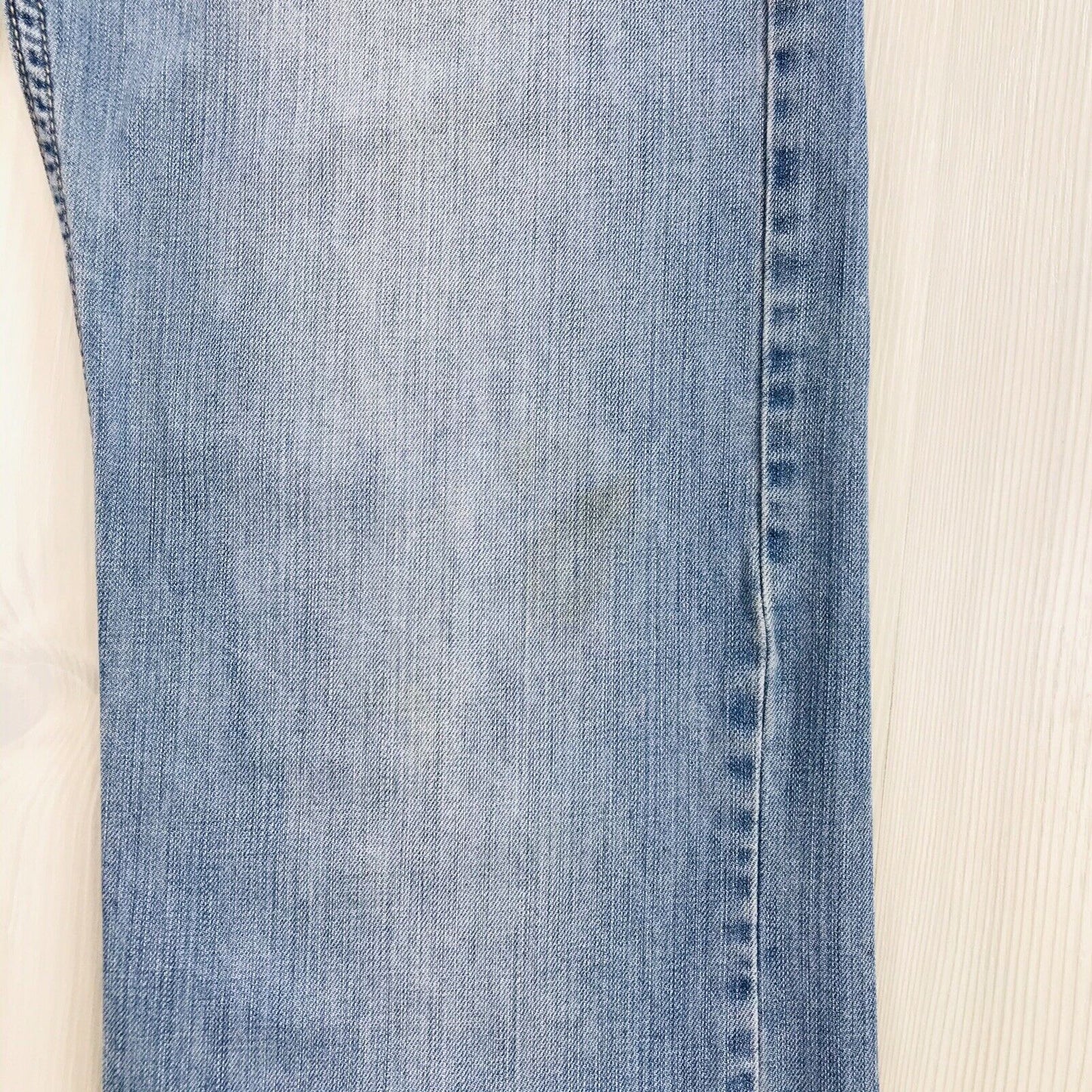 Vintage Levi's 505 Jungen Blau Regular Straight Fit Jeans 18 Reg / W29 L29