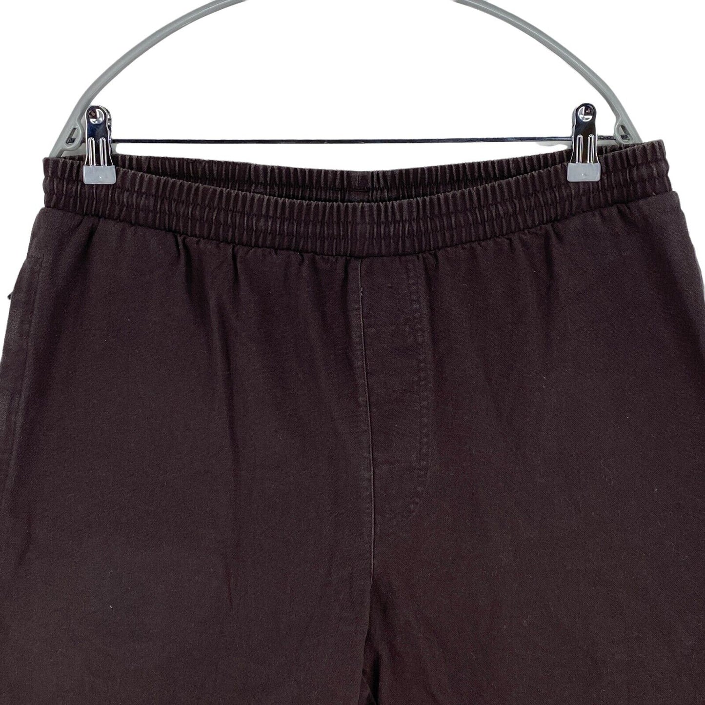 adidas Brown 100% Cotton Activewear Shorts Size EU 44 UK/US 34 W32