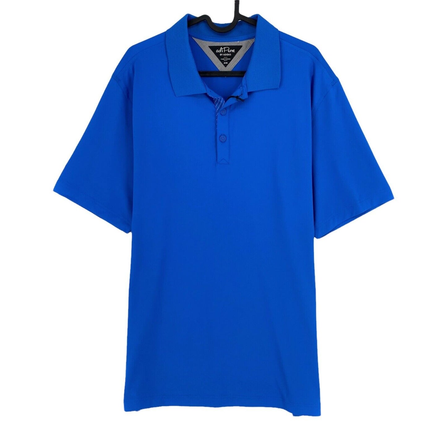 Adidas Adipure Golf Navy Blue Polo Shirt Size M