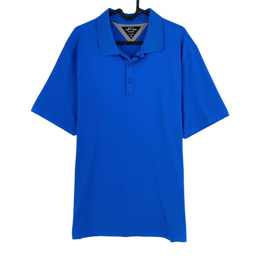 Adidas Adipure Golf Marineblaues Poloshirt Größe M