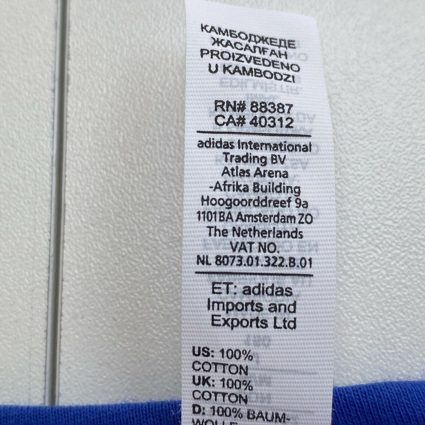 Adidas Sport T-Shirt mit Rundhalsausschnitt, weiß, Größe 11–12 Jahre