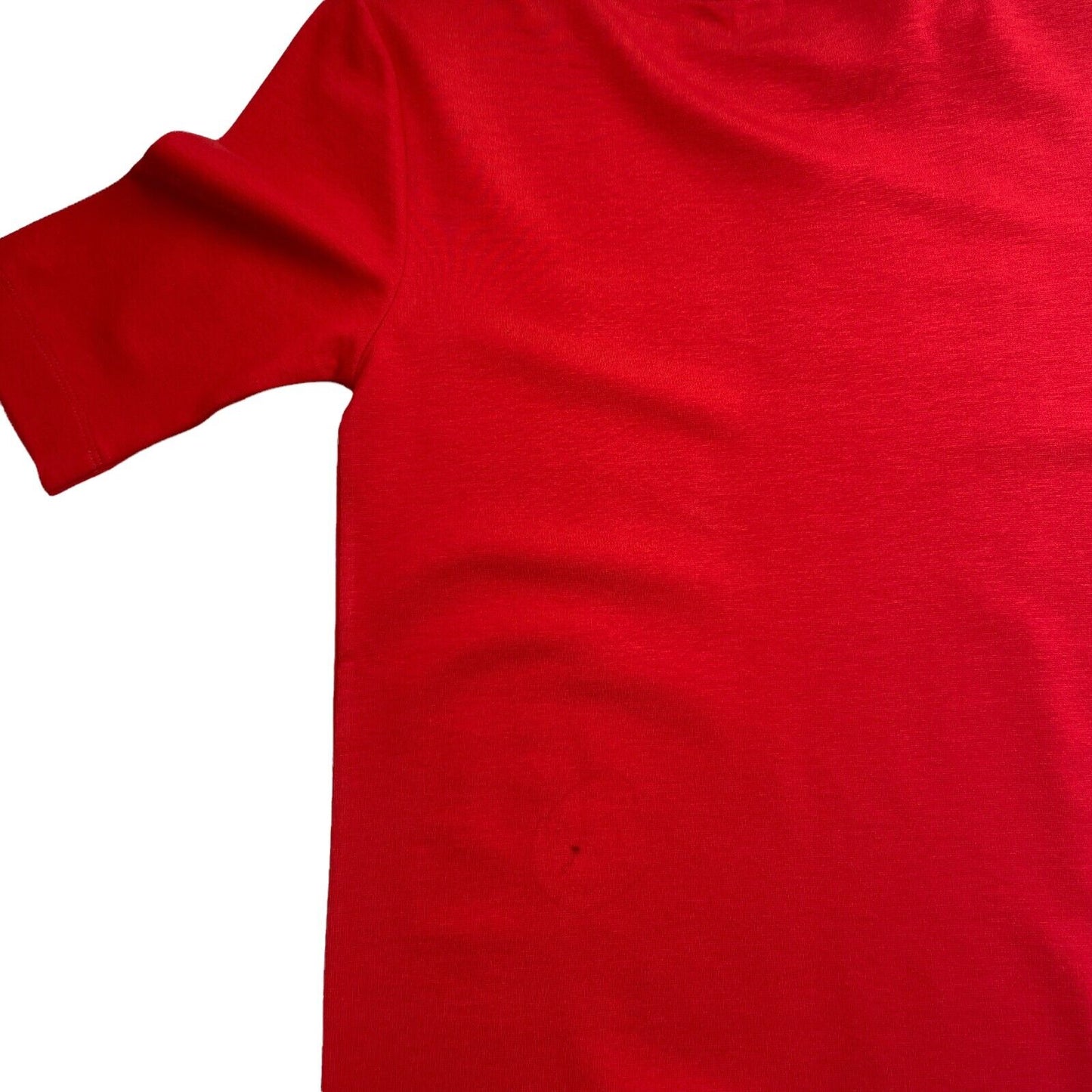 GANT Red Icon G Jersey Manches Courtes Longue Robe T-shirt Taille XS