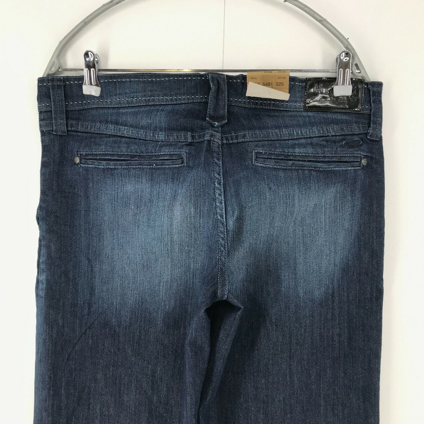 MUSTANG MARLA Women Blue Loose Wide Leg Fit Jeans Size W31 L32