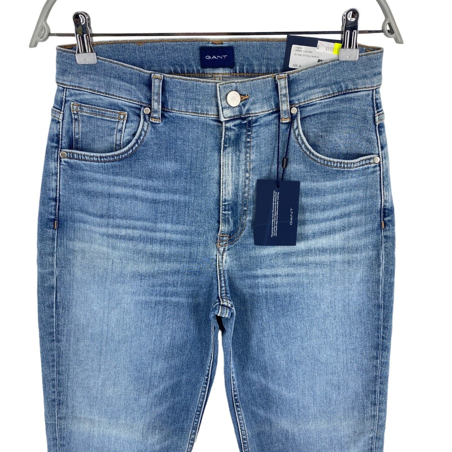 GANT Jean slim court bleu taille W30