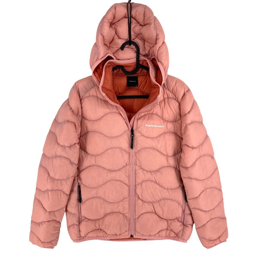 Peak Performance JR Pink Helium Down Hood Jacket Coat Size 160 cm