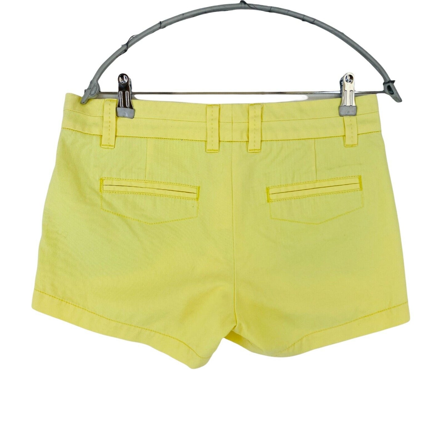 KOOKAI Women Yellow Regular Fit Shorts Size EU 38 W31