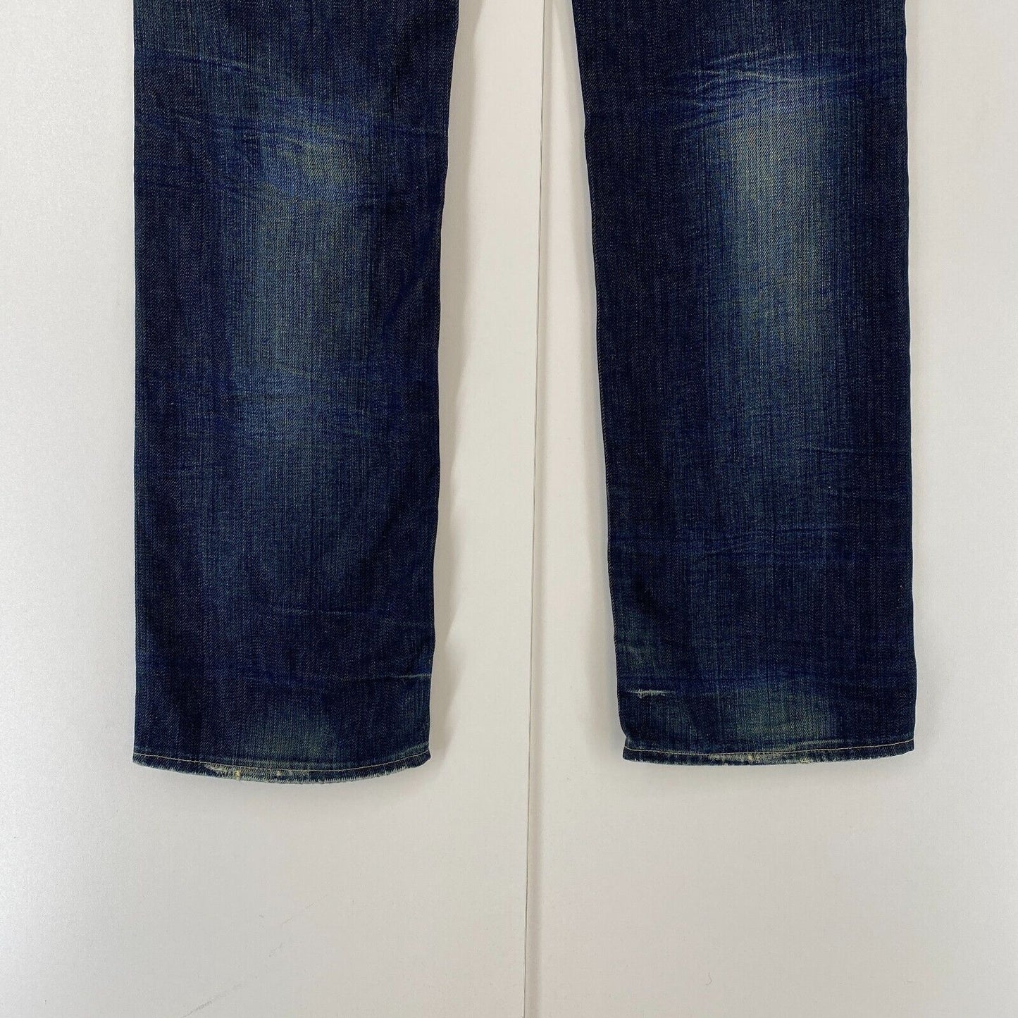 G-STAR 3301 CLASSIC Blue Regular Straight Fit Jeans Size W32 L34 Made In Italy