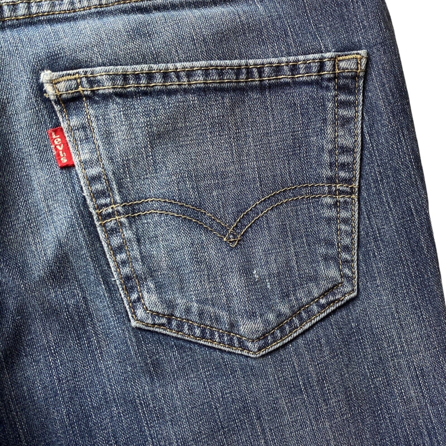 Levi's 511 Blaue Stretch-Jeans in Slim Fit, Größe W32 L34