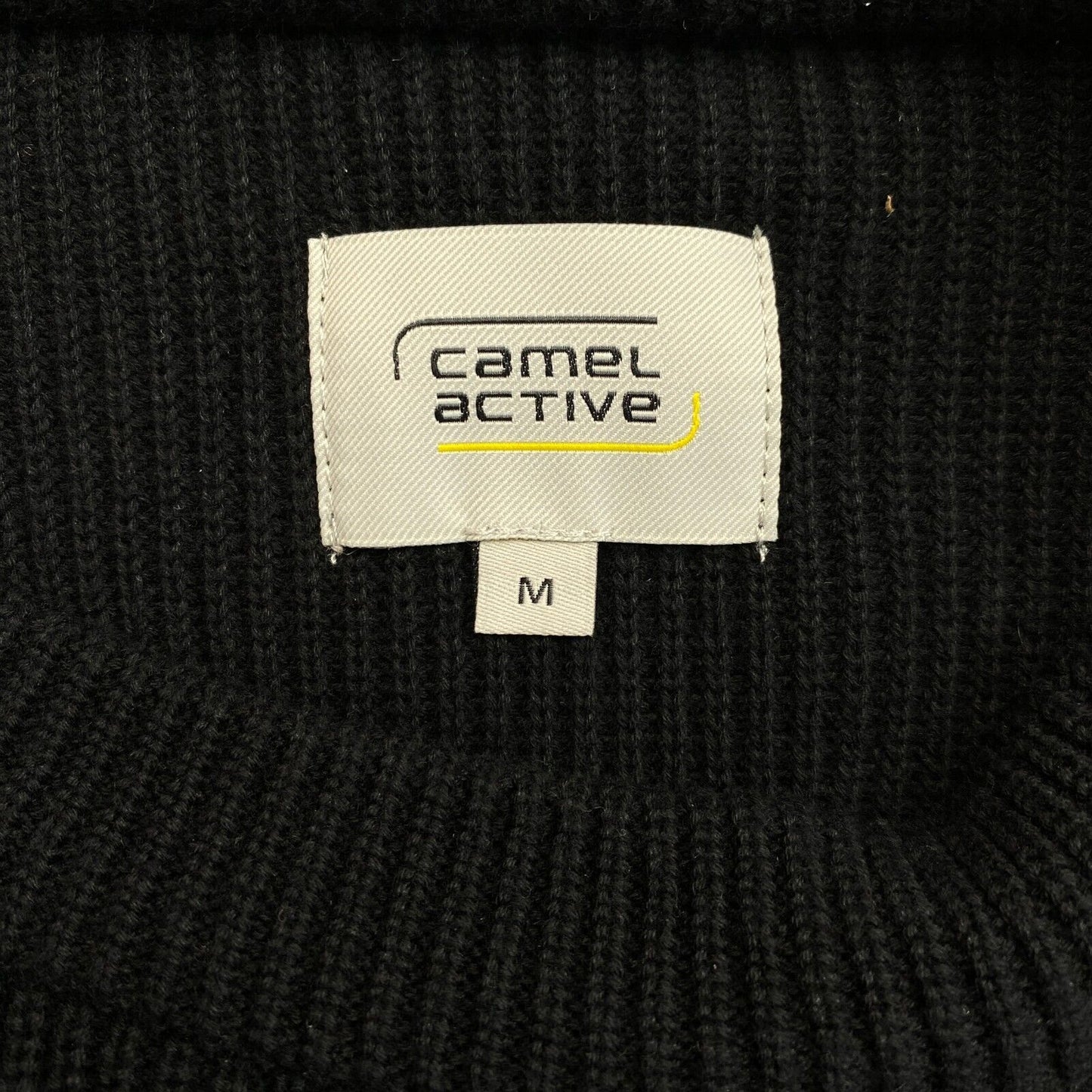 Camel Active Navy Blue Stripe Crew Neck Sweater Jumper Size M