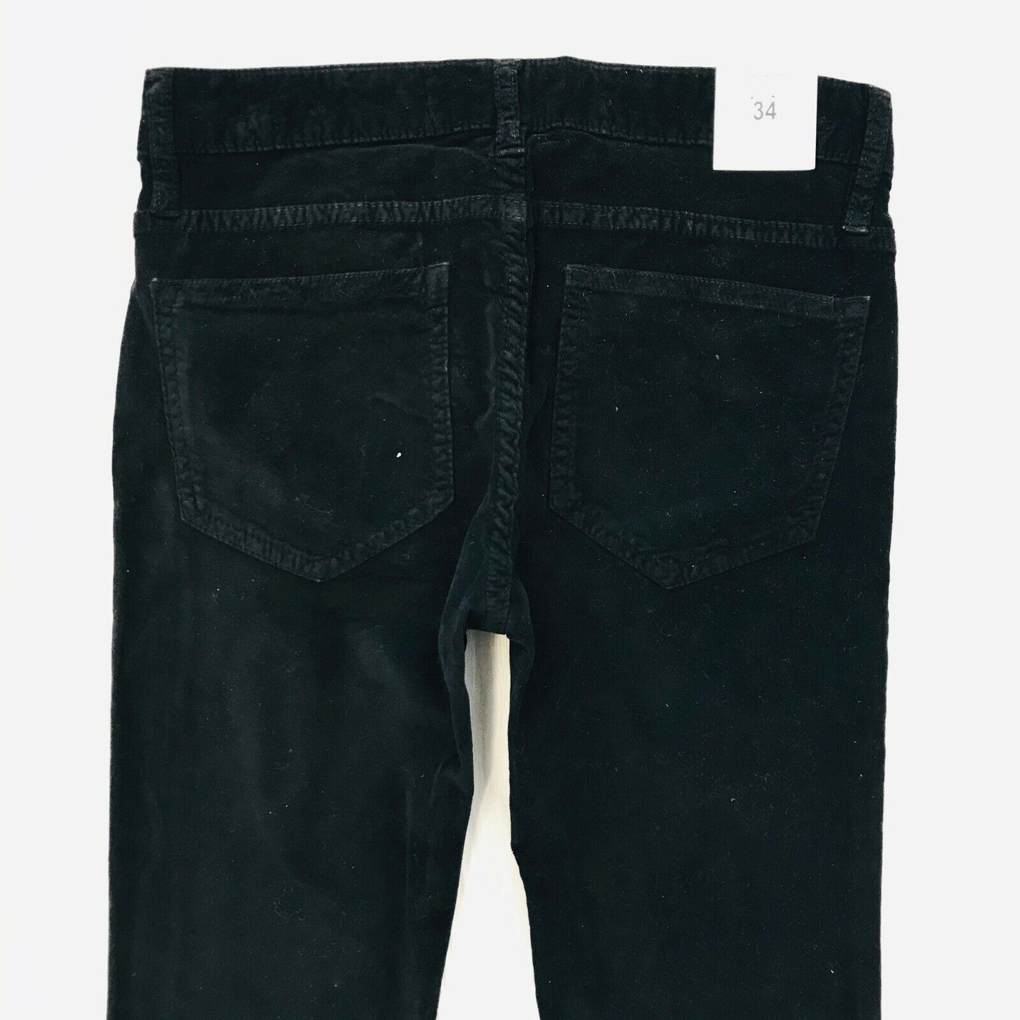 Pantalon slim stretch noir coupe skinny ZARA pour femme EUR 34 USA 2 UK 6 W24