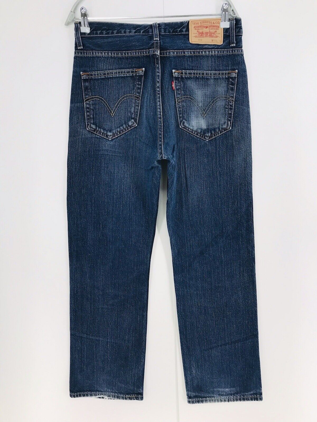 Vintage Levi’s 752 Blue Regular Straight Fit Jeans Size W32 L30