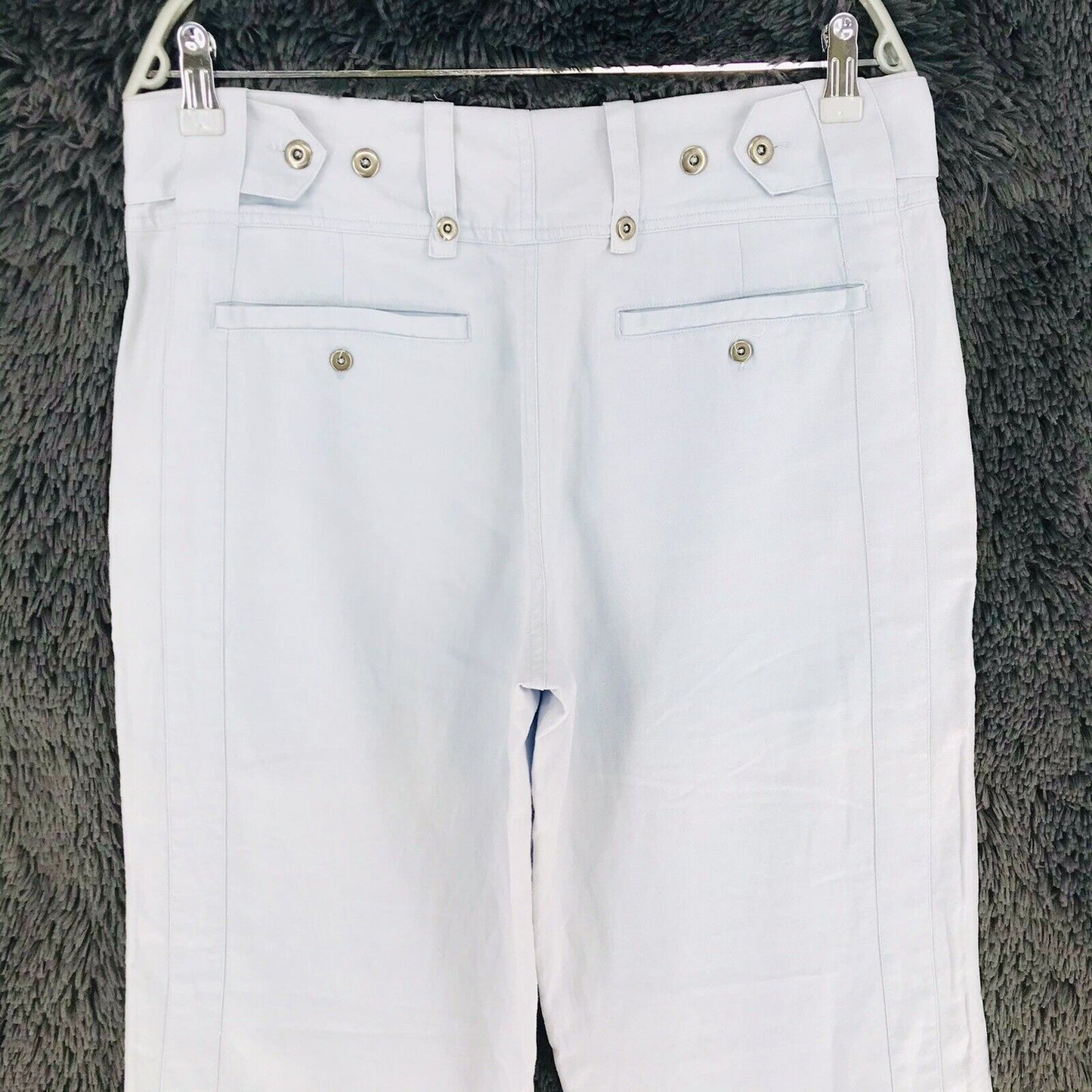 189 € GANT Femme Pantalon large en lin mélangé bleu pastel EUR 38 US 8 UK 12