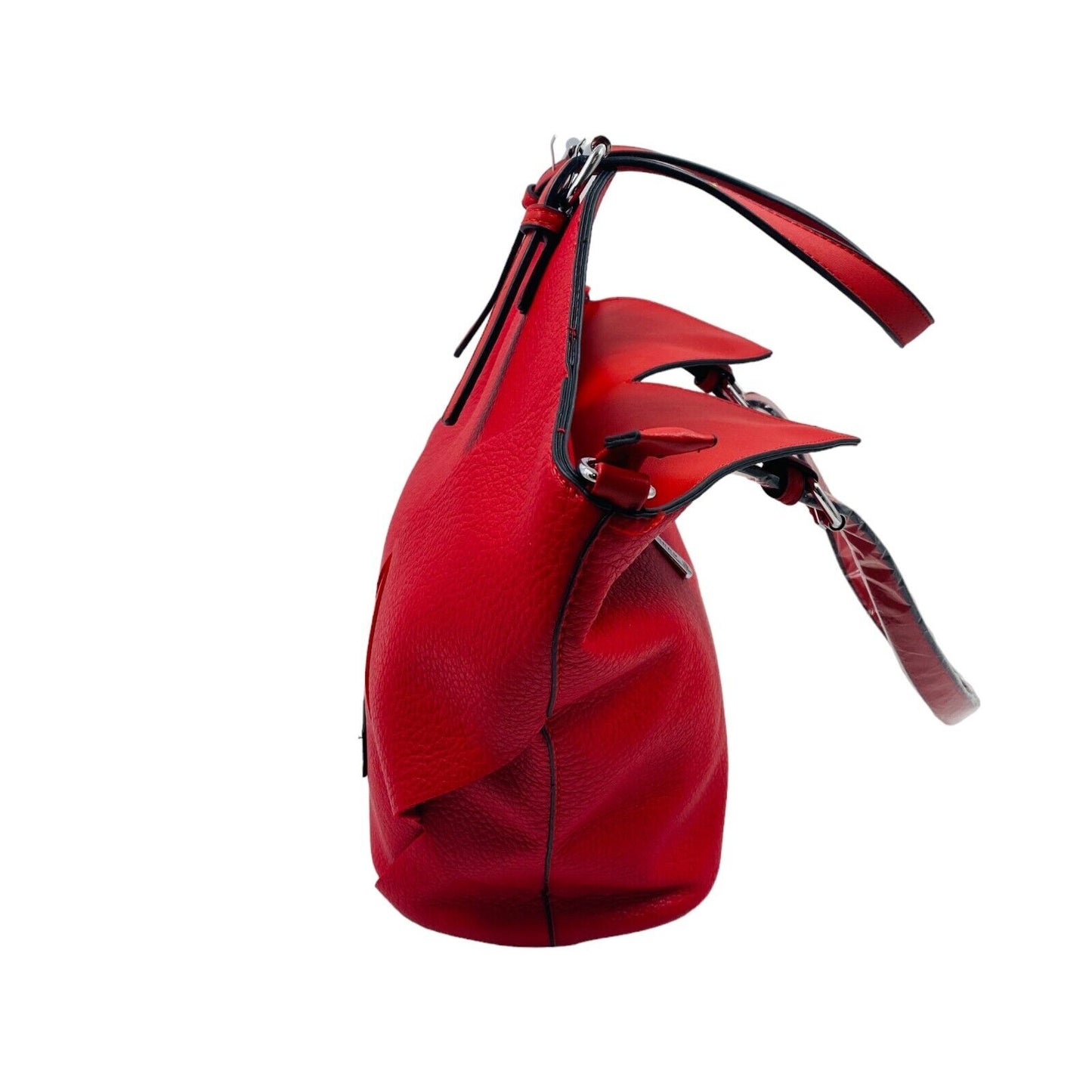 CHARRO Red Eco Leather Shoulder Bag  Handbag