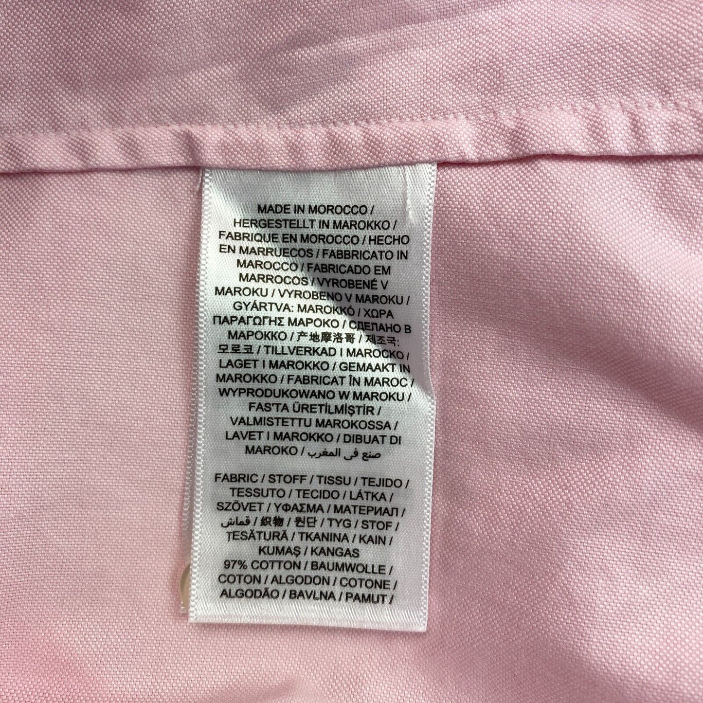 GANT Chemise unie rose Taille EU 36 UK 8 US 6