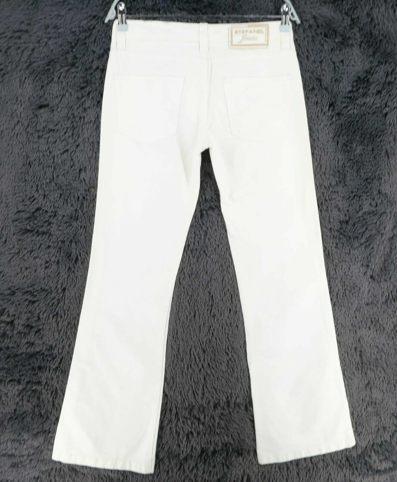 STEFANEL White Wide Legs Jeans Size EU 36 38 UK 6 8 US 4 6