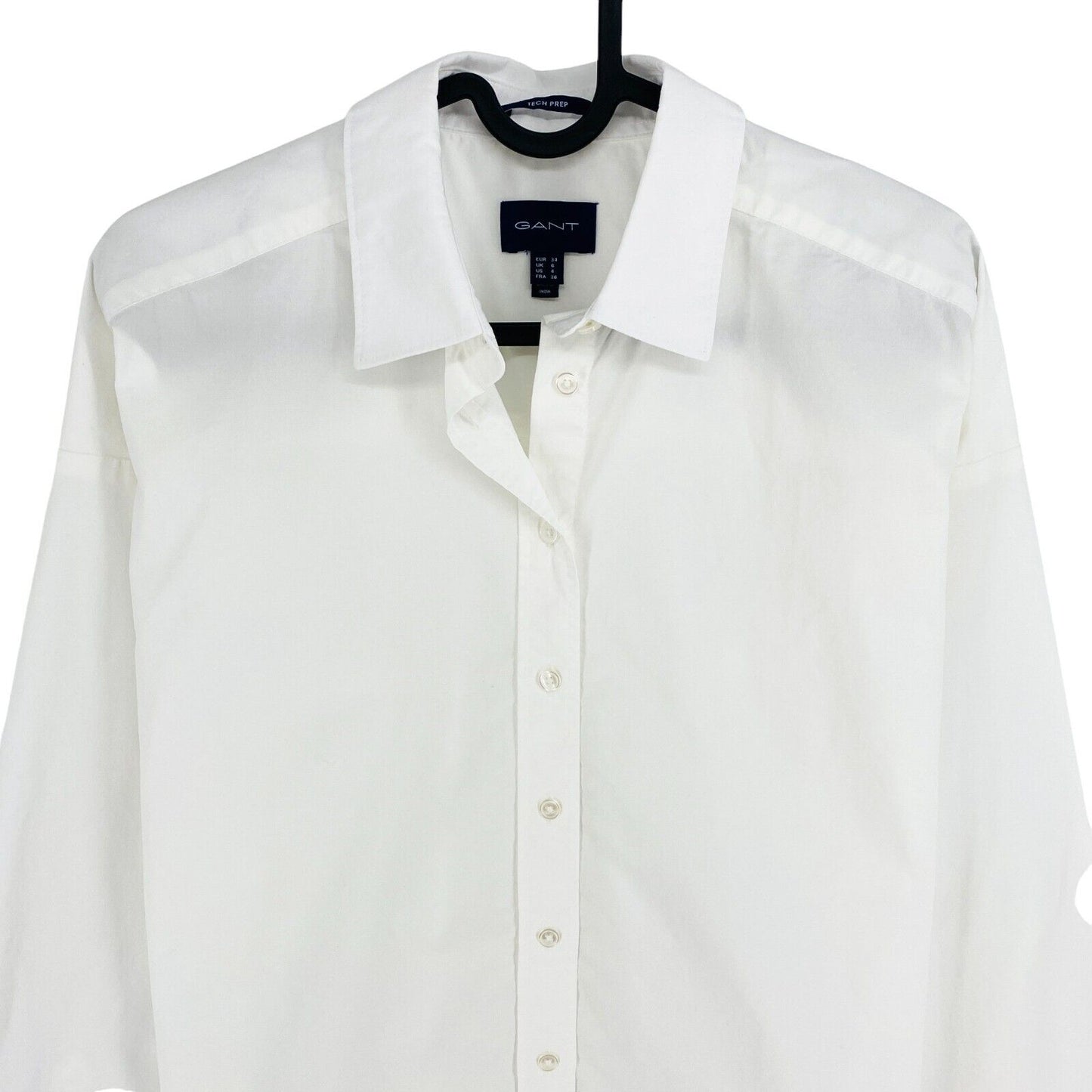 GANT Tech Prep White Shirt Size EU 34 UK 6 US 4