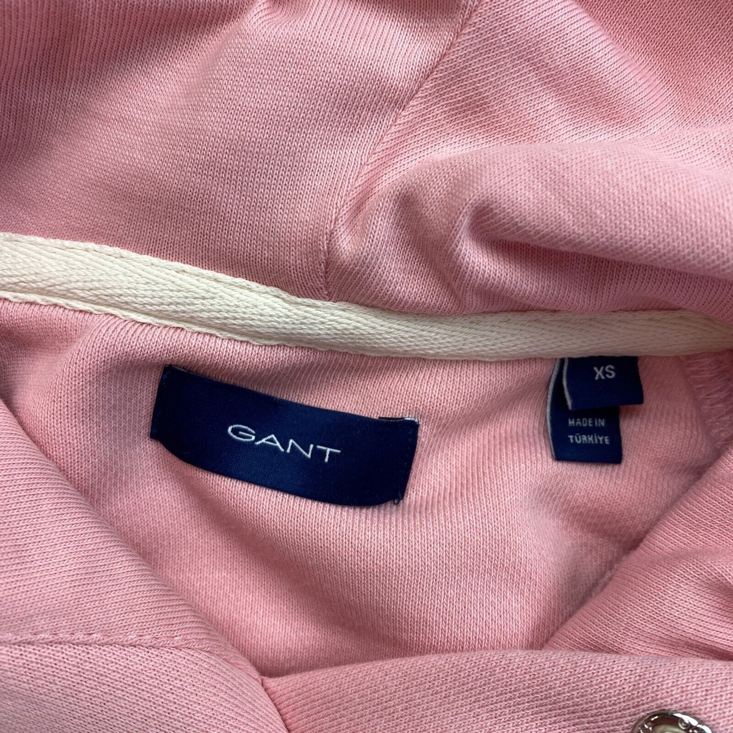 GANT Pink Shield Hoodie Sweater Jumper Size XS