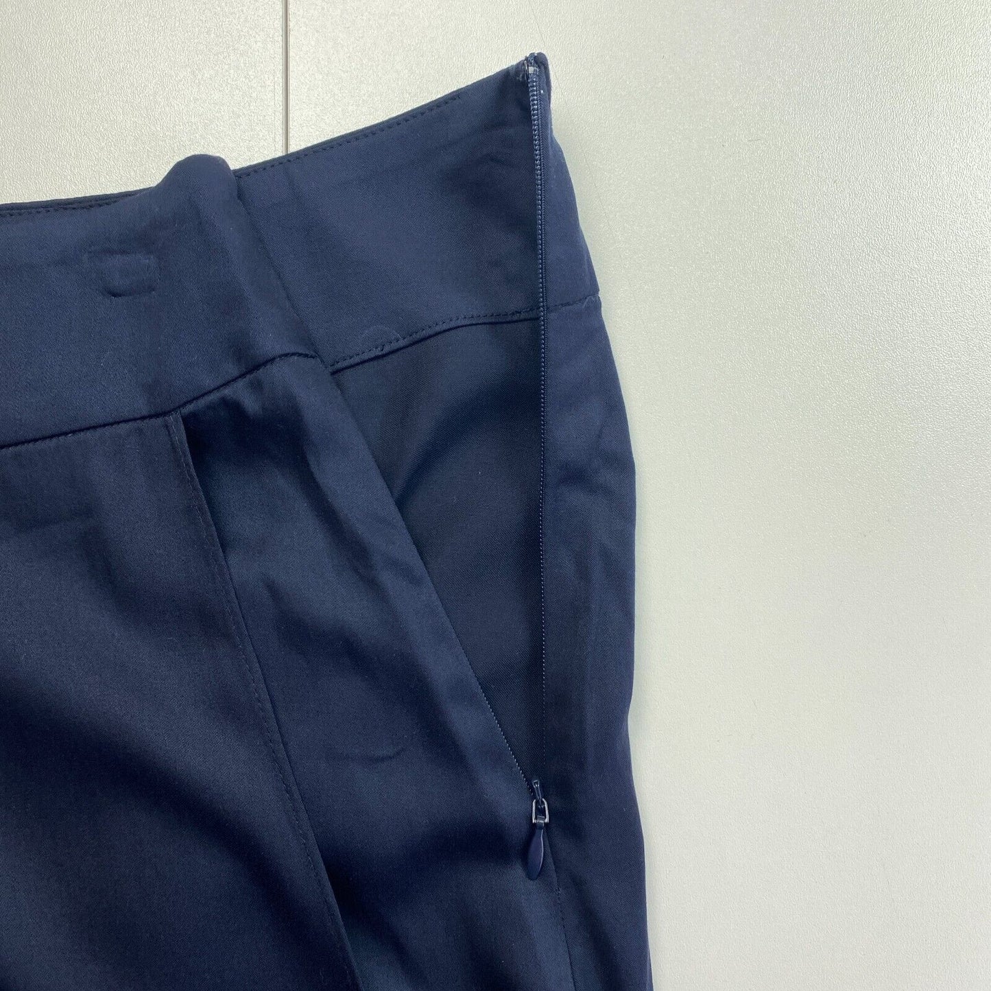 GANT Navy Blue Fluid Long A Line Wrap Skirt Size EU 34 UK 6 US 4