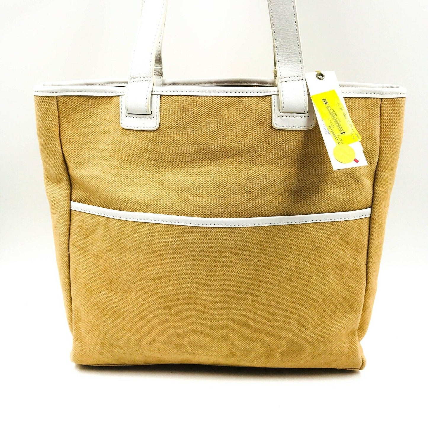 Full Circle Light Brown Canvas Handbag Shoulder Bag