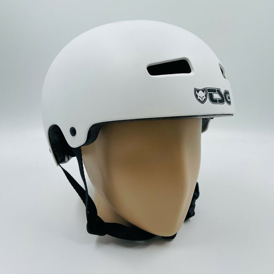 TSG Evolution White Skateboarding BMX Helmet Size XXL 59 - 61 cm