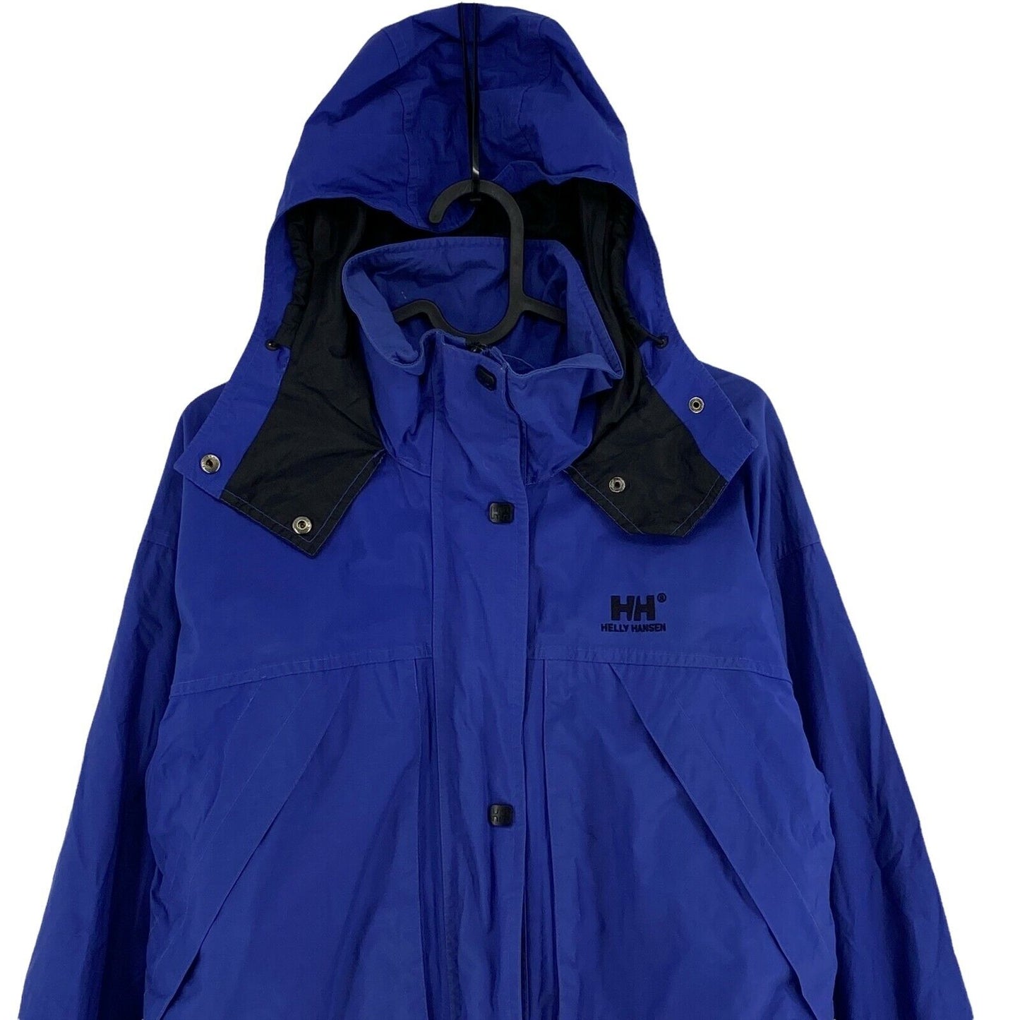 HELLY HANSEN TECH Navy Blue Waterproof Hooded Jacket Size S