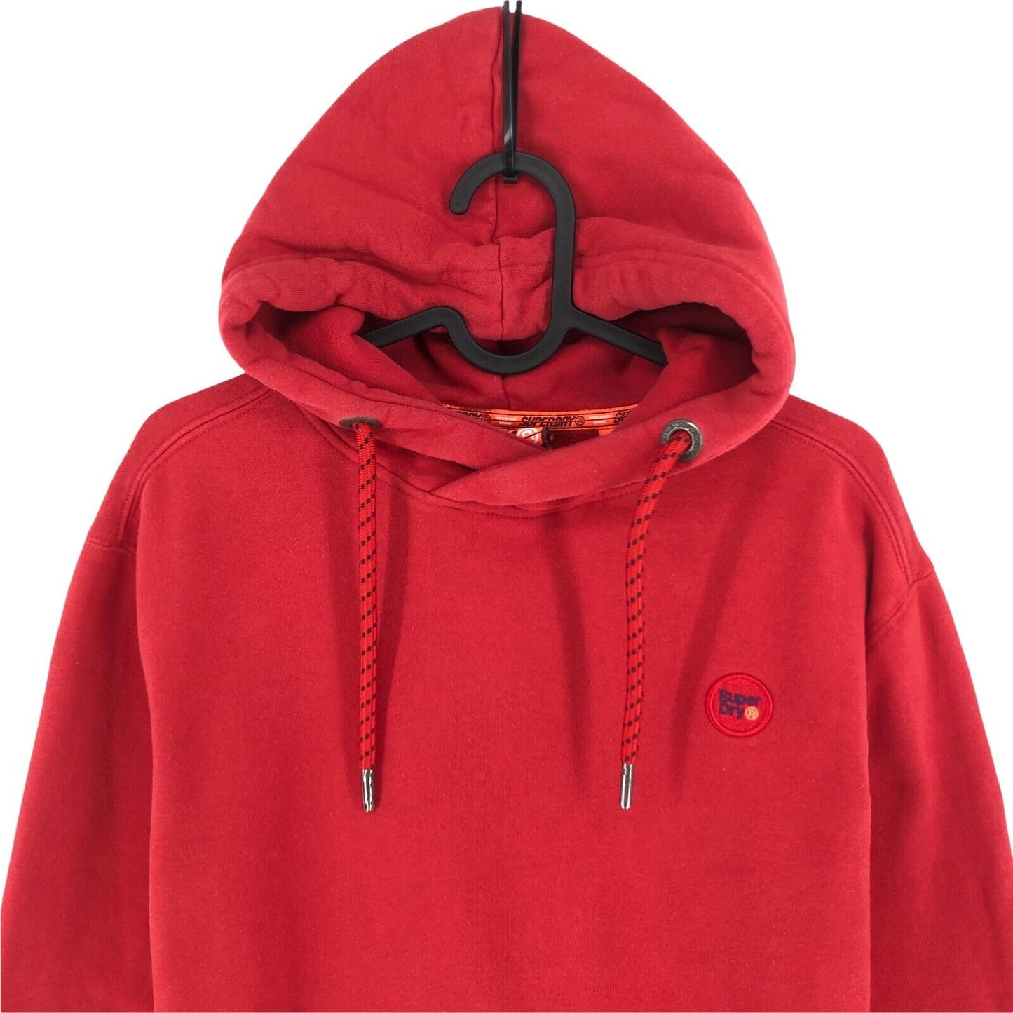 SuperDry Red Sweat Hoodie Sweater Jumper Size XS