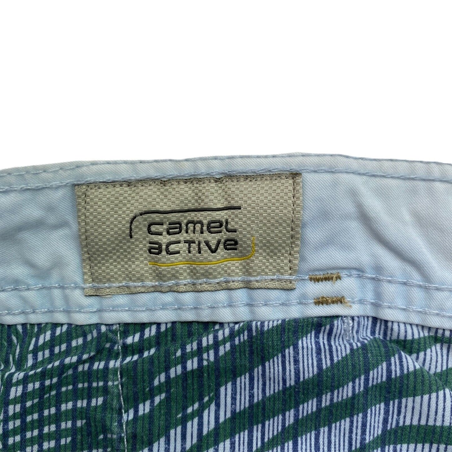 CAMEL ACTIVE Light Blue 100% Cotton Chino Shorts Size EU 54 UK/US 44