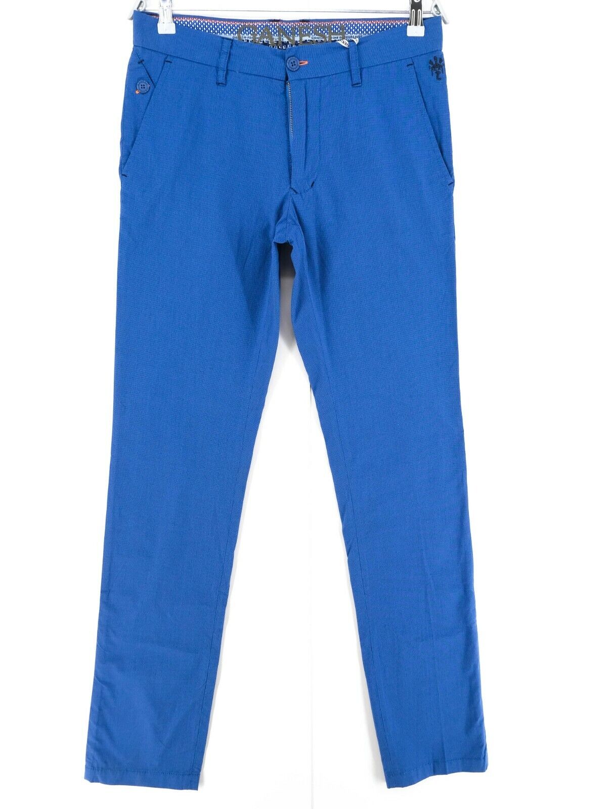 GANESH Pantalon Chino Bleu Taille 30 31 33