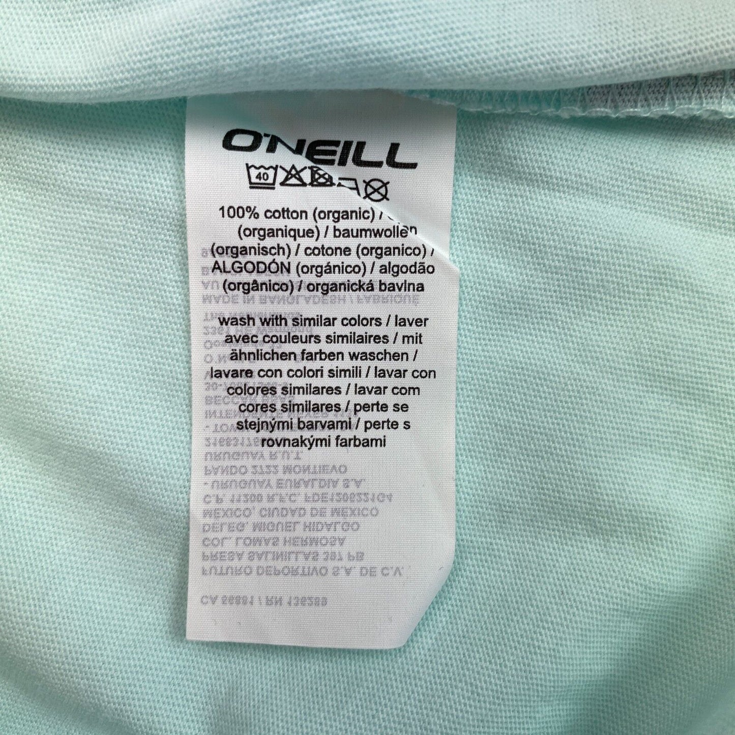 O`NEILL Men Blue Horizon Crew Neck T Shirt Size XS