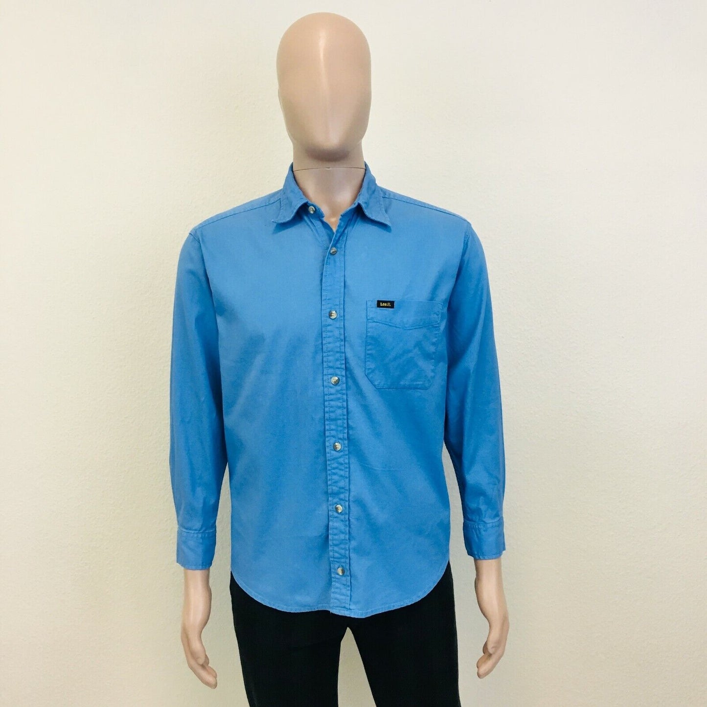 Lee Blue Vintage Union Made Shirt Size S