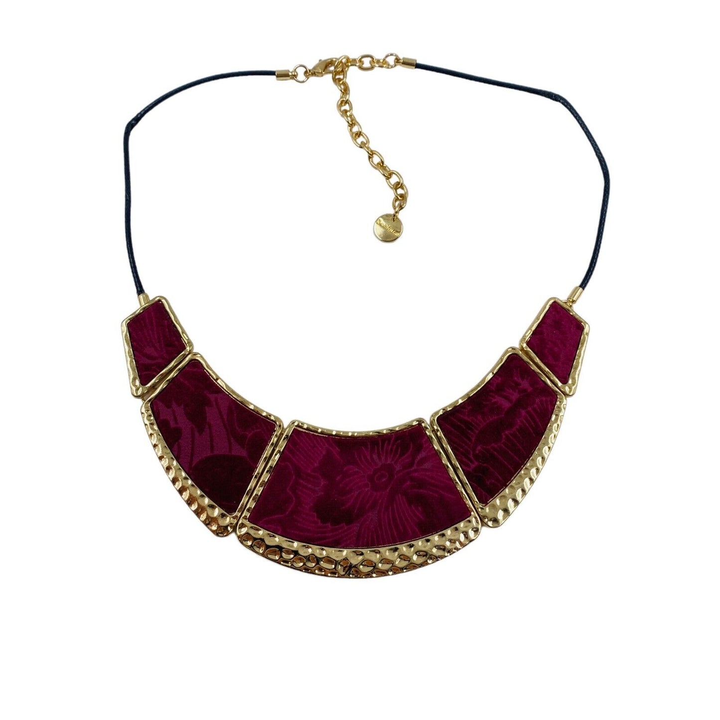 DESIGUAL Purple COLLAR_VELVETY Necklace