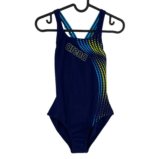 Women`s ARENA Blue Vibrancy Pro Back One Piece Swimsuit Size EU 38 UK/US 32