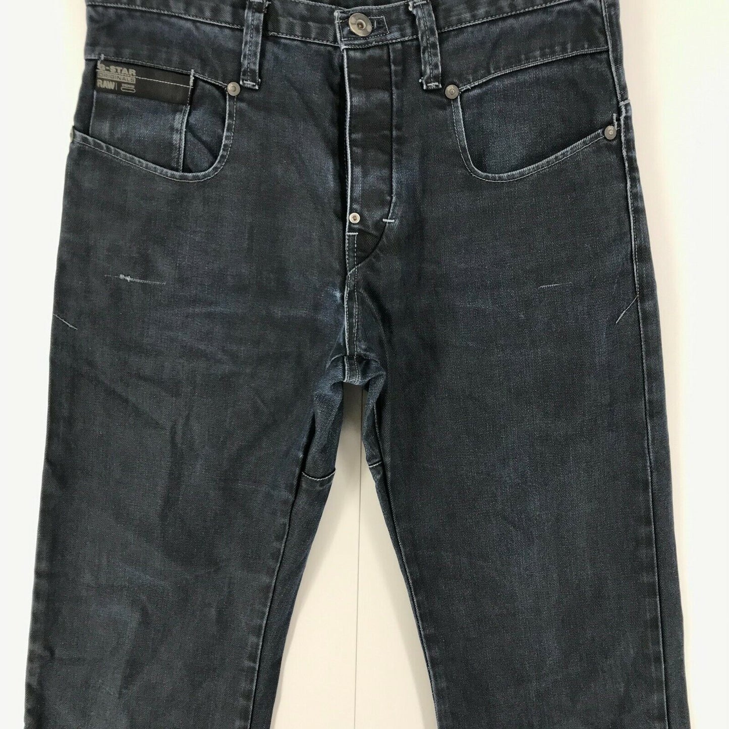 G-STAR RAW BLADE Dark Blue Loose Straight Fit Jeans W30 L32