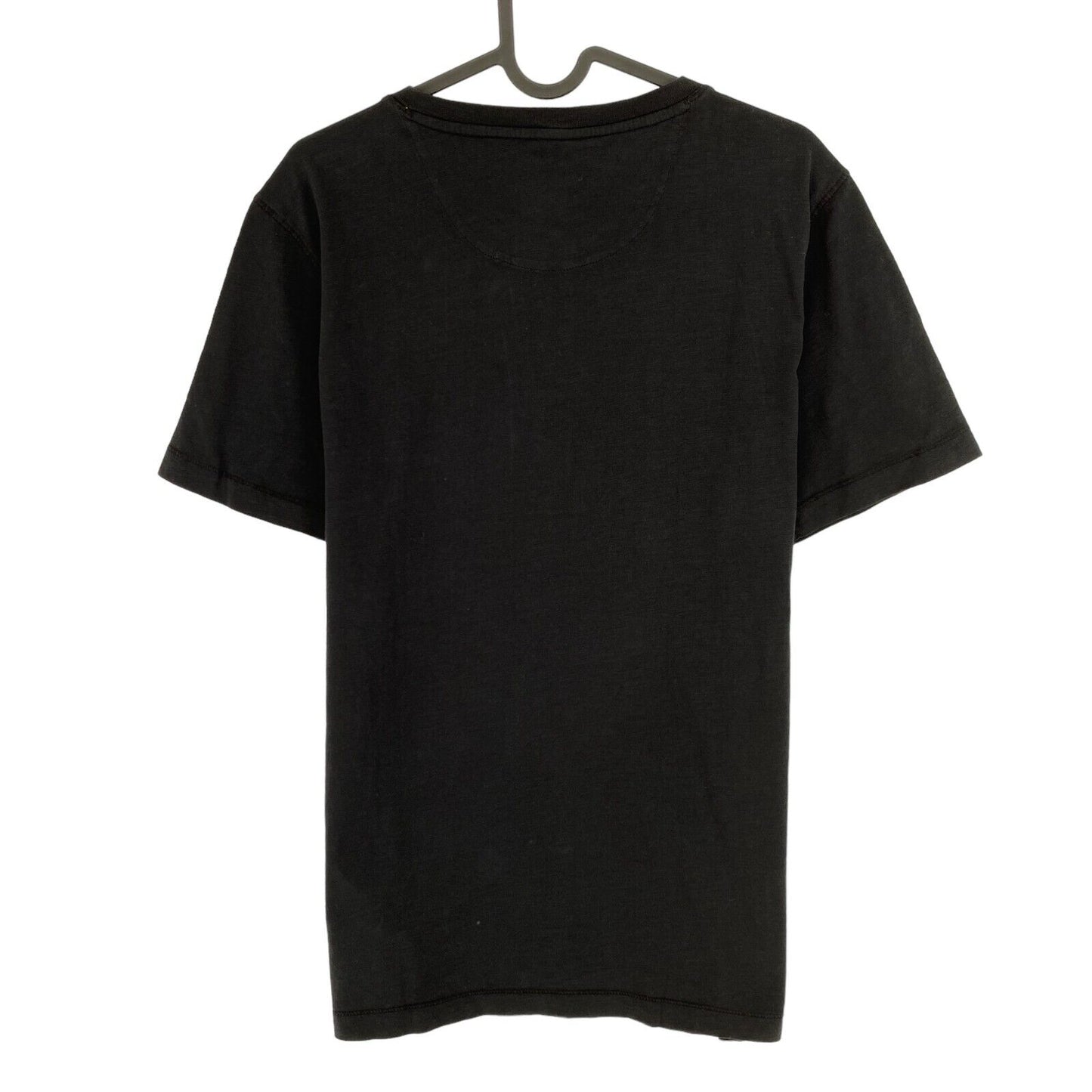 CAMEL ACTIVE Black Henley Neck T Shirt Size S