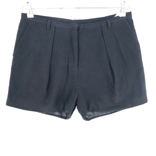 CHEAP MONDAY Short en laine noire mélangée Taille XS M