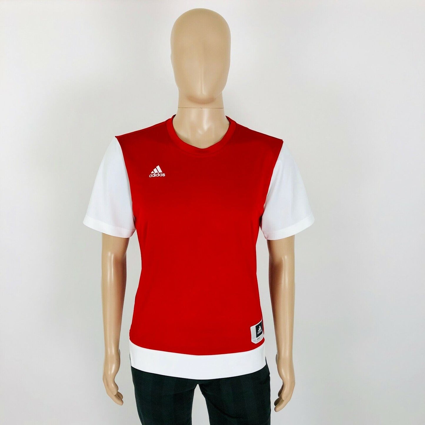 Men‘s Adidas Red Basketball  Top T-Shirt Size S