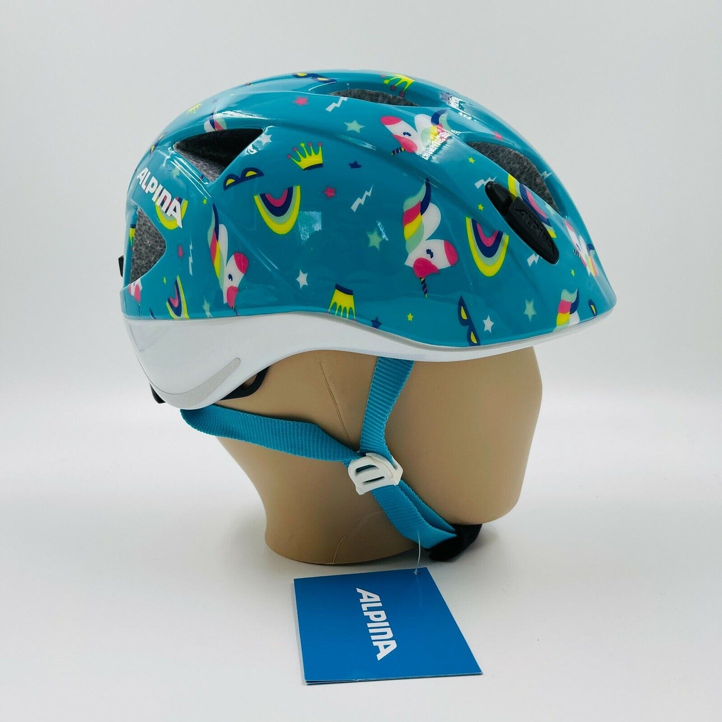 Alpina XIMO FLASH Children Bicycle Cycling Helmet Size 47 - 51 cm