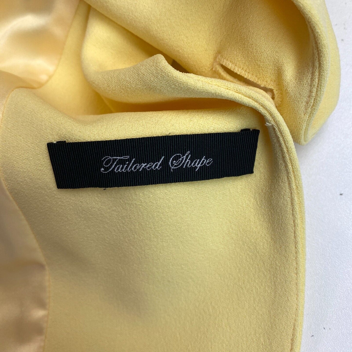 s.Oliver Yellow Tailored Shape Blazer Jacket Size EU 38 UK 12 US 8