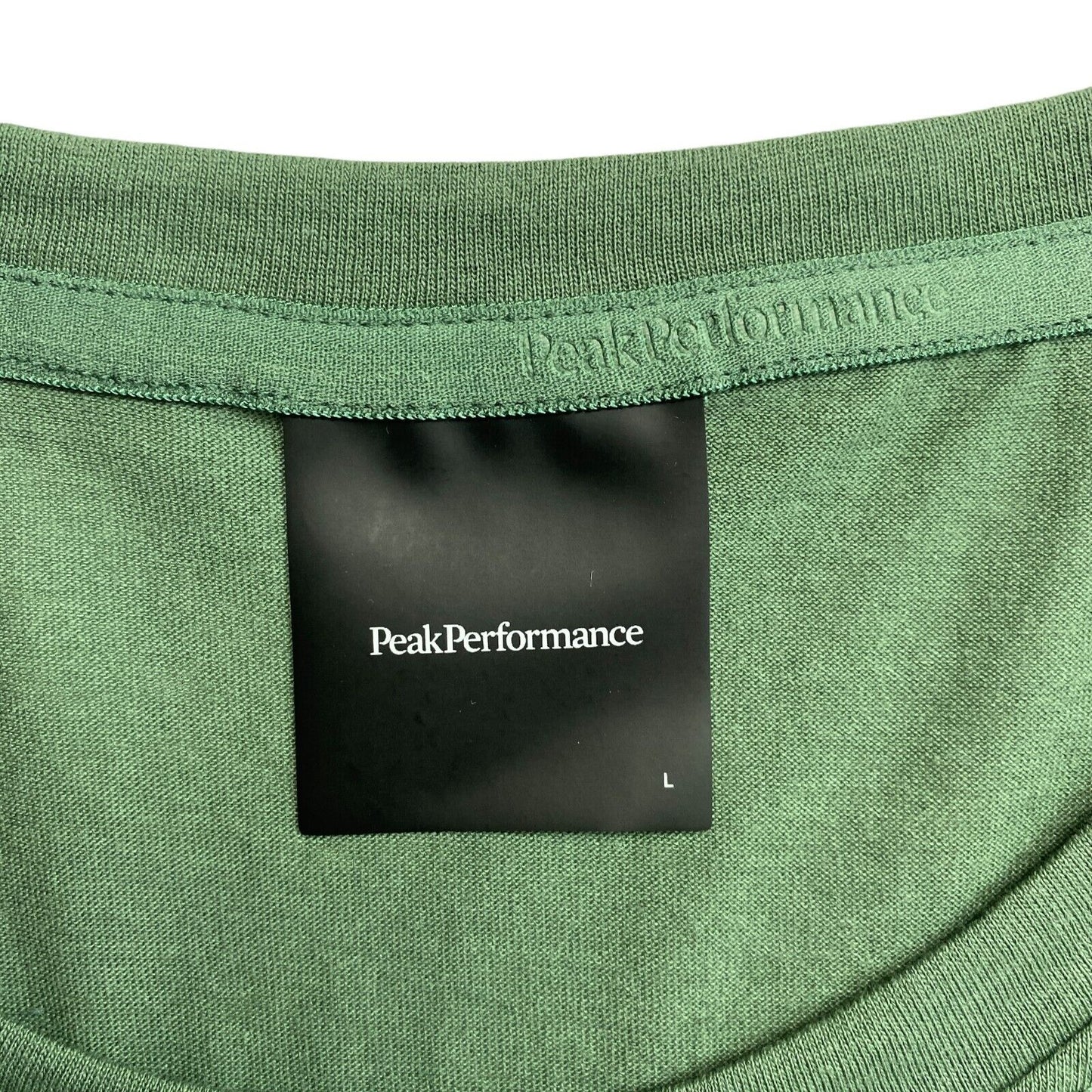 Peak Performance Green Explore Crew Neck Tee T-Shirt Size L