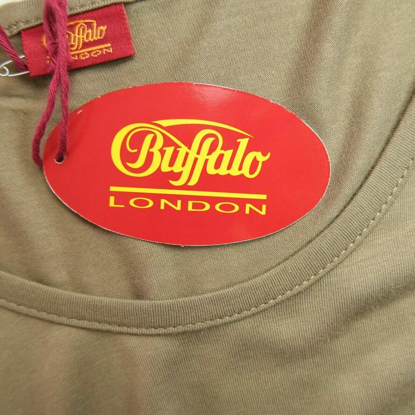 Buffalo London Brown Top T Shirt Blouse Size EU 40/42