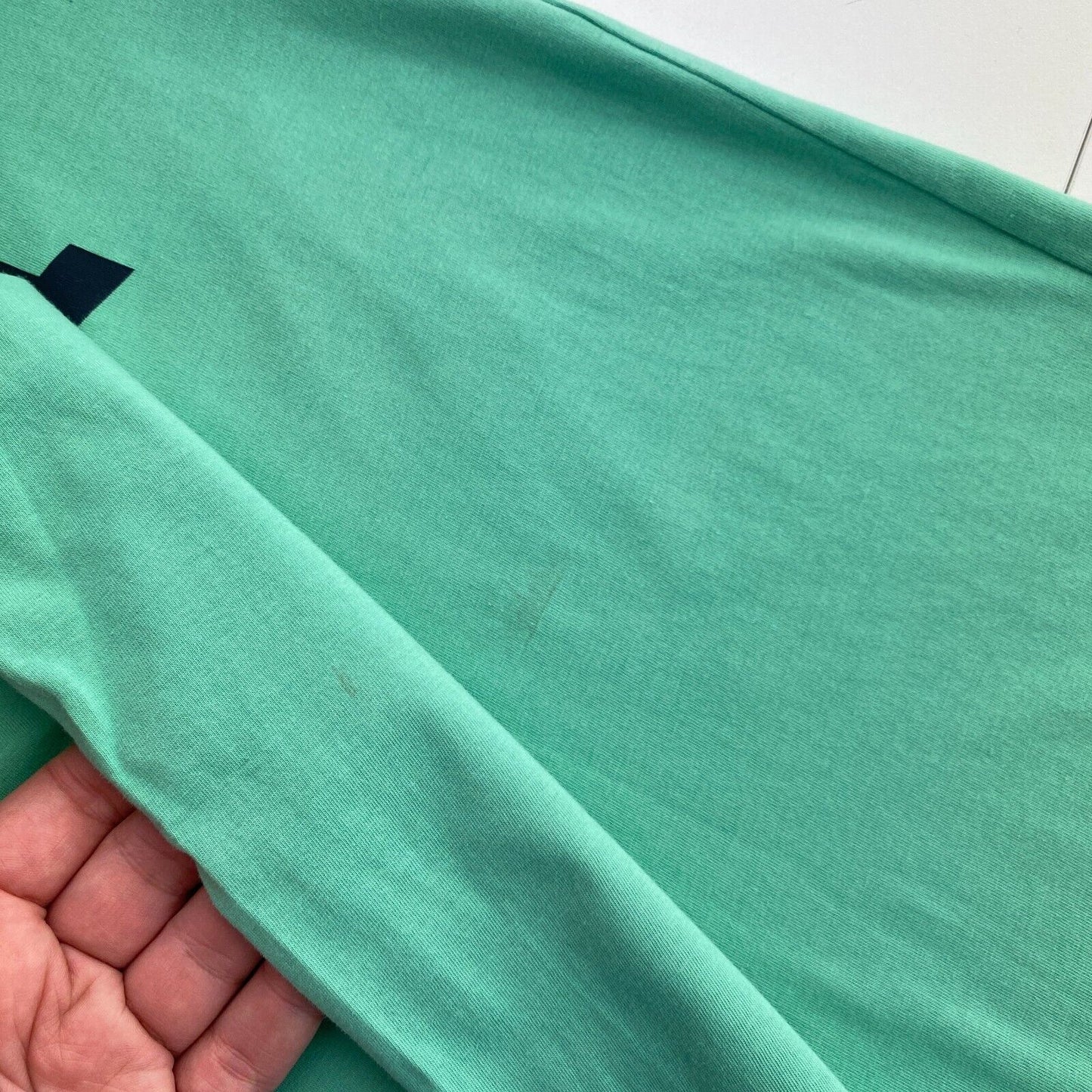 GANT Green Logo Crew Neck T Shirt Size S