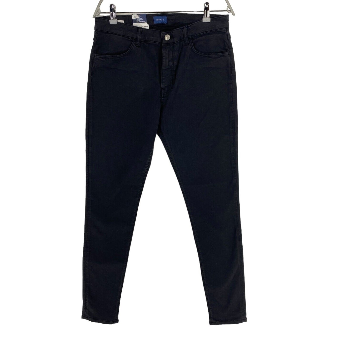 GANT – Schwarze Skinny-Jeans „Nella Travel Colour“ in Größe L