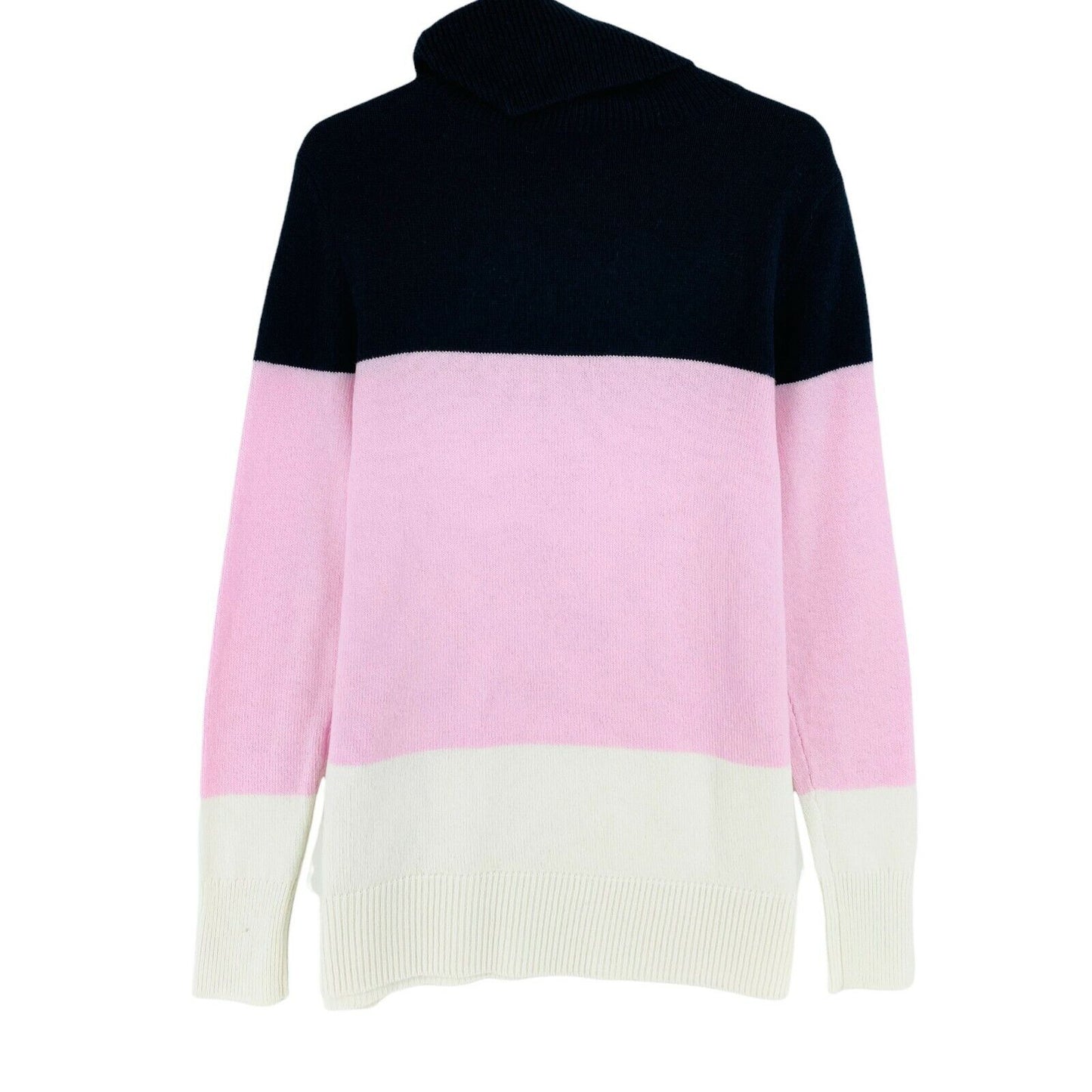 NAUTICA Pink Knitted Turtle Neck Sweater Jumper Size XS S M