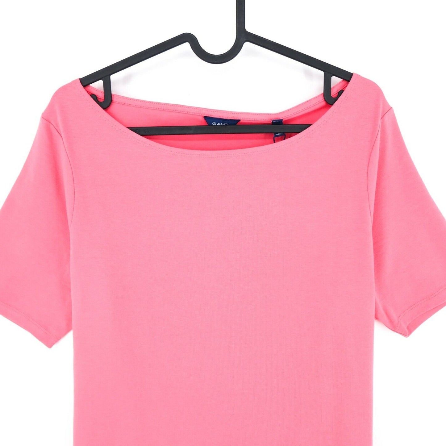 GANT Pink Boat Neck Top Blouse Size L