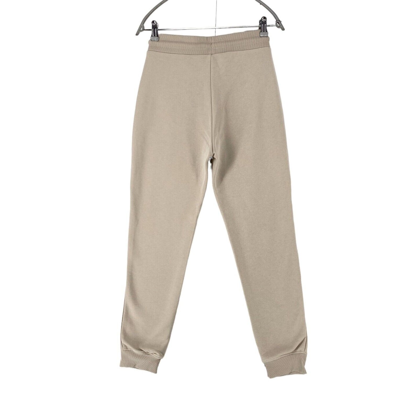 GANT Women Beige Regular Fit Cuffed Sweat Pants Trousers Size S