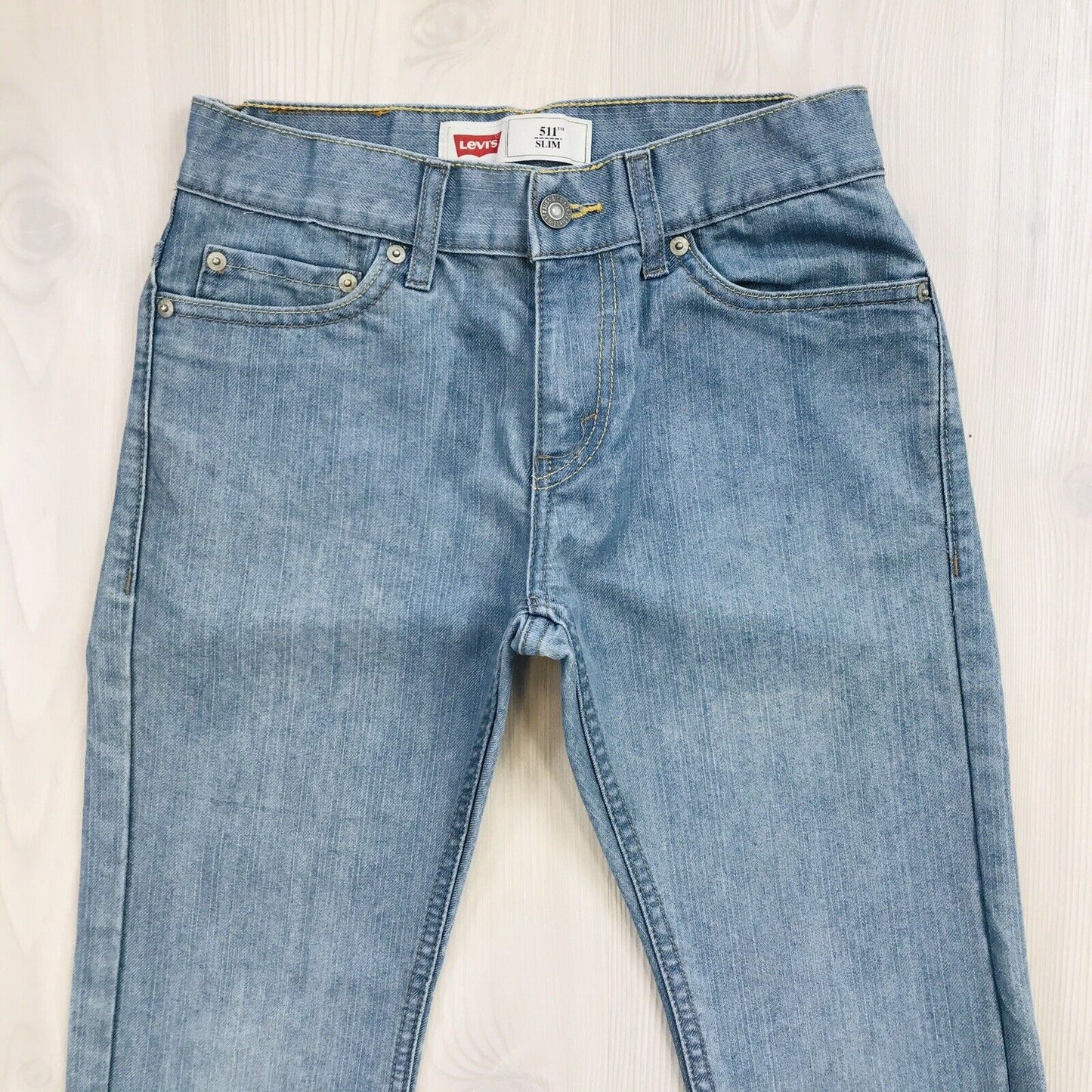 Levi's 511 Damen-Jeans in Slim Fit, Blau, Größe 14 Reg / W27 L27