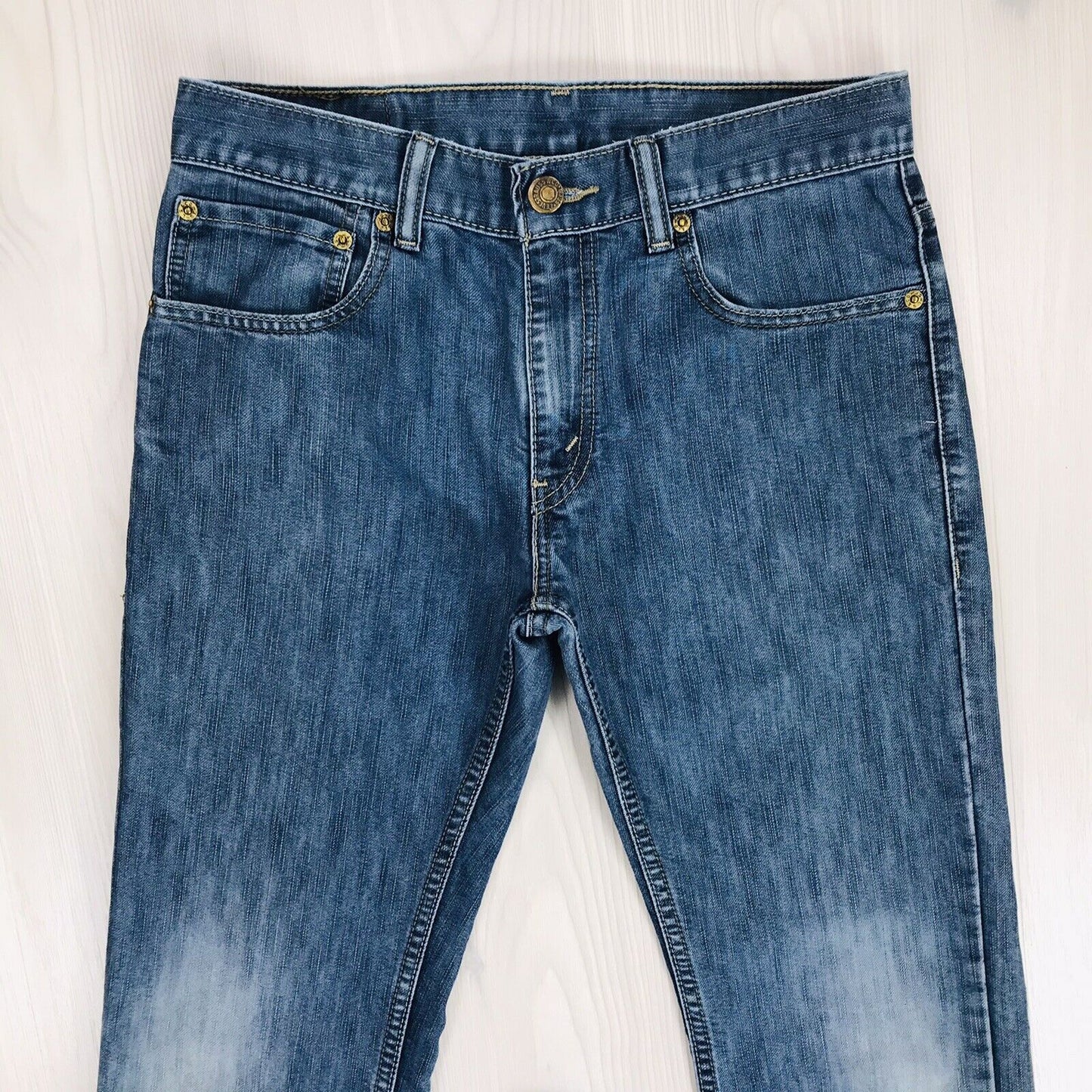 Vintage Levi's 511 Boys Blue Skinny Fit Jeans 18 Reg / W29 L29