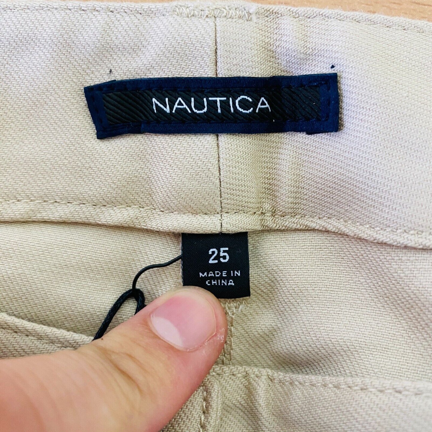 NAUTICA Women Beige Stretch Skinny Fit Jeans W25