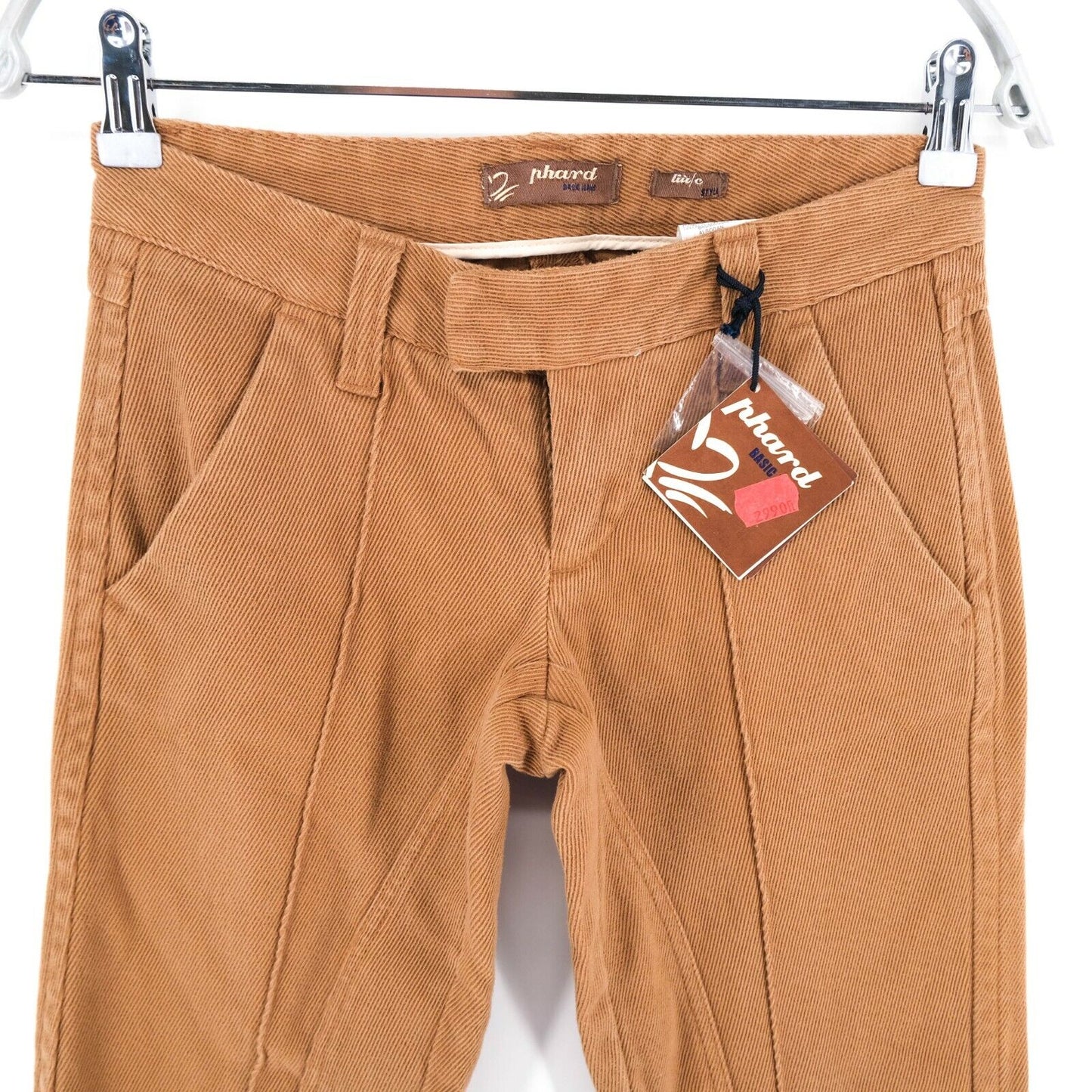 PHARD Light Brown Capri Chino Pants Trousers Size 25