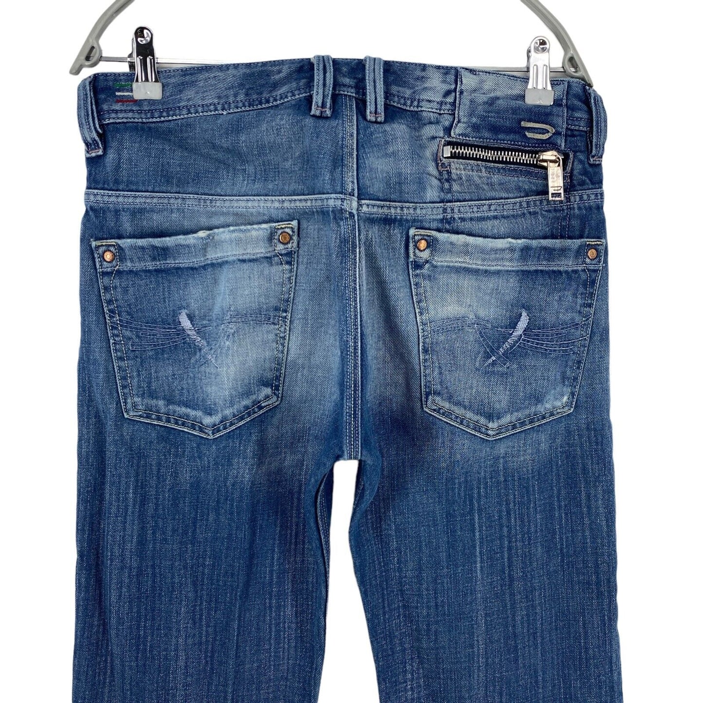 Diesel ONIJO Bleu Regular Straight Fit Jean W31 L30 Fabriqué en Italie